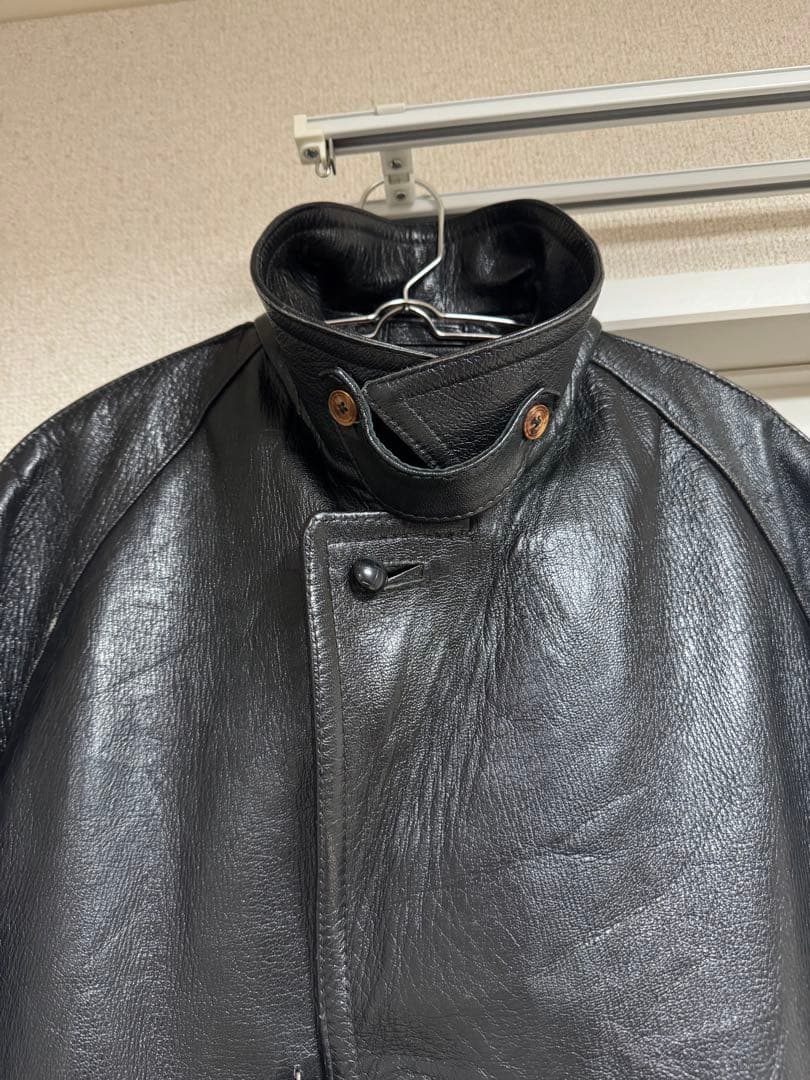 Atmarのヴィンテージレザーカーコート