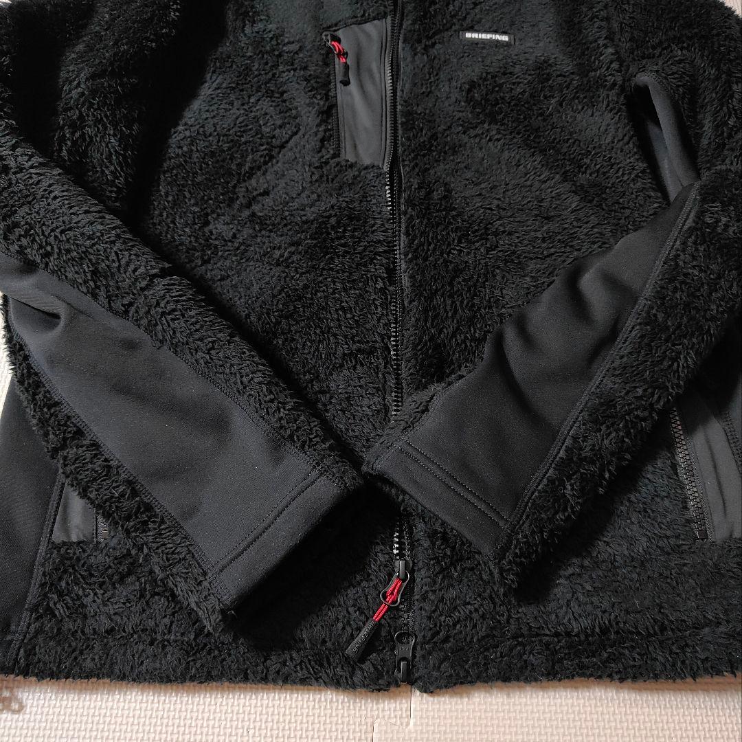 ブリーフィング　ボア　ジップジャケット　黒　ブラック　ゴルフウェアー　Lサイズ