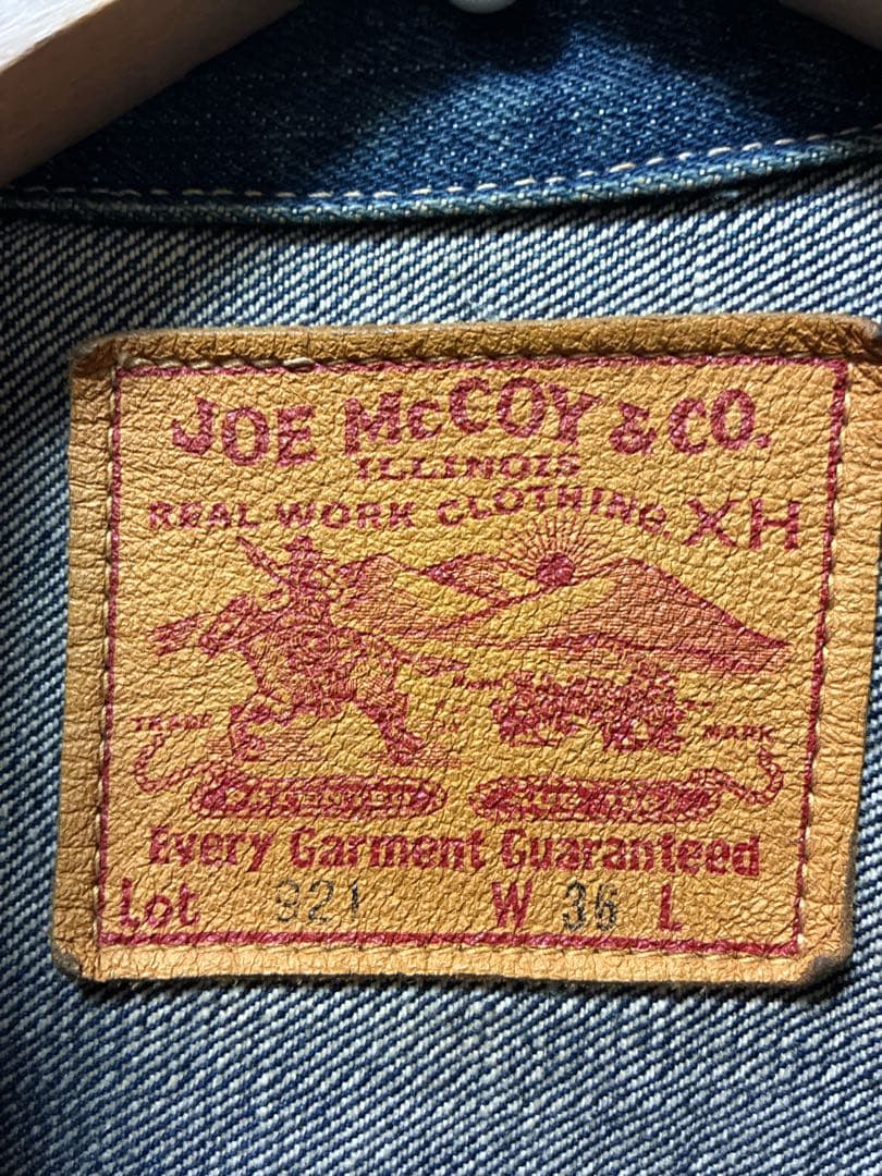 限定値下げ JOE McCOY ジョーマッコイ 921 1st 大戦モデル 36