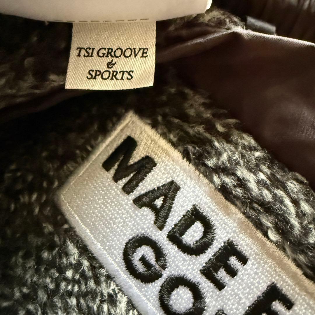 極美品　パーリーゲイツ　ジョガーパンツ　黒　グレー　白　M〜L相当　フリース素材