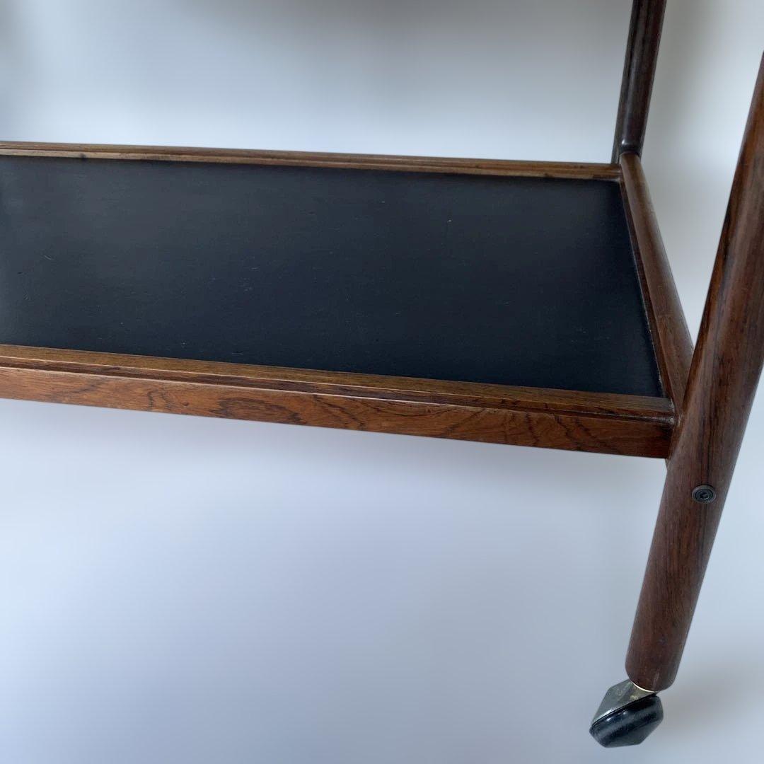 1960年代頃 デンマーク ローズウッド ワゴン トロリー サイドボード