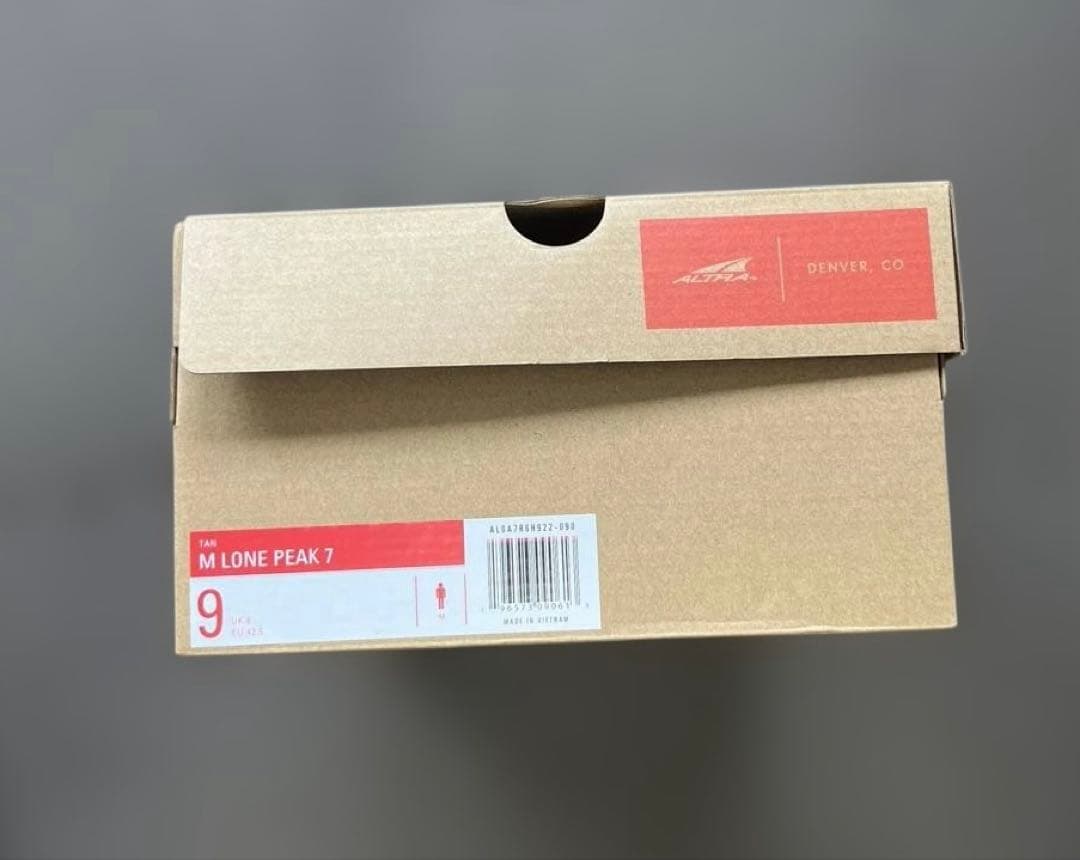 ALTRA LONE PEAK7 アルトラ　ローンピーク7 メンズ　27cm