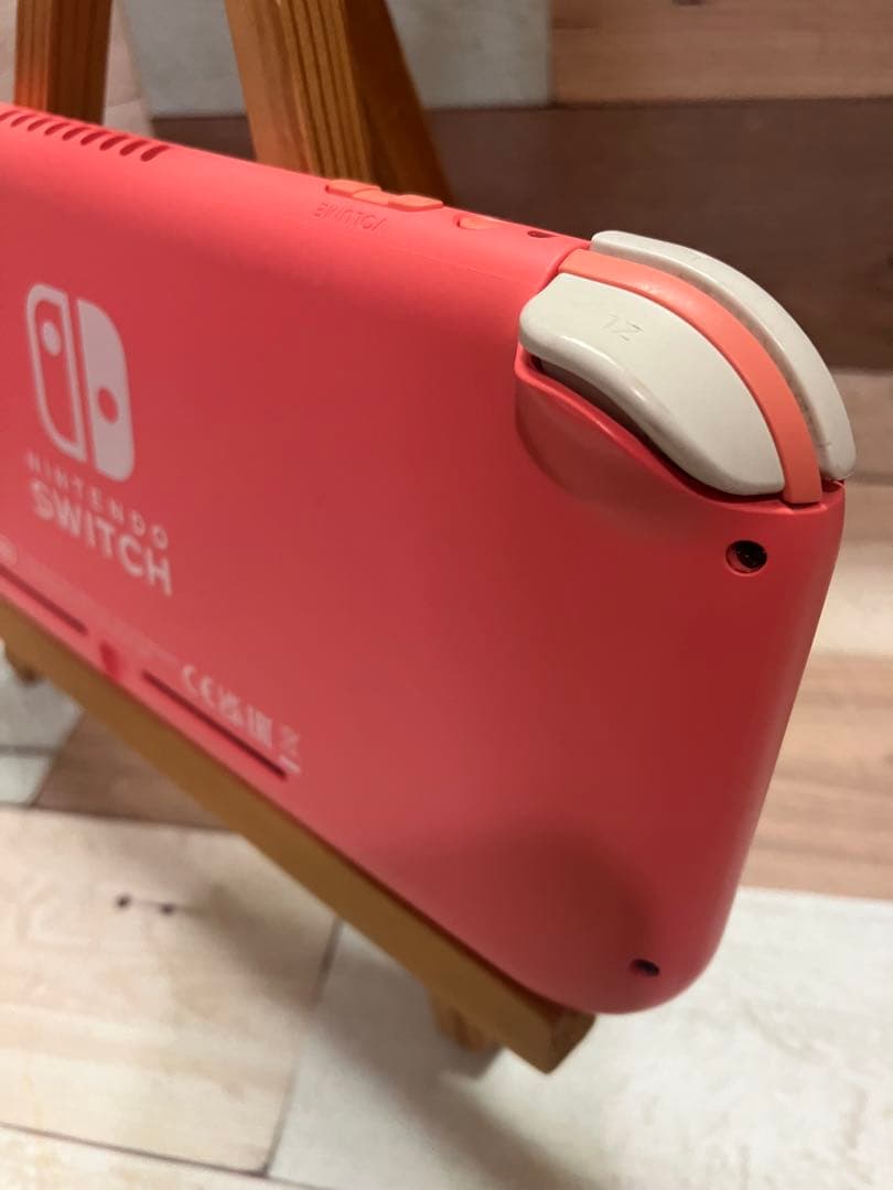 ジャンク　Switchライト　コーラルピンク　充電不良　みまもり設定