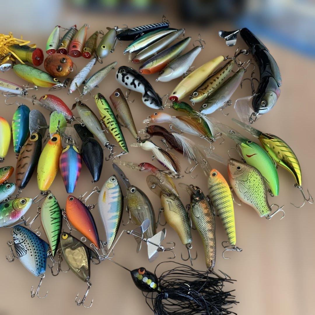 チームダイワ　タックルボックス　リール　バス釣り　お得！ルアーセットまとめ売り