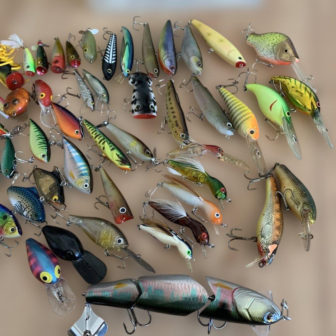 チームダイワ　タックルボックス　リール　バス釣り　お得！ルアーセットまとめ売り