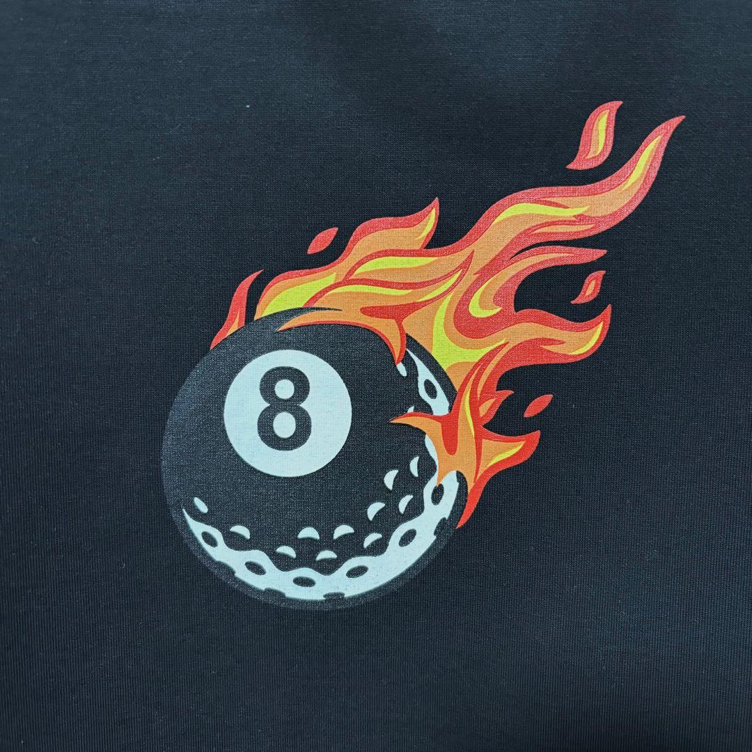 新品 ラッセルノ ゴルフ マスク フーディー マルチロゴ ブラック ゴルフ L5