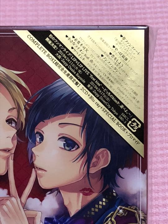 【未開封】LIP×LIP 愛蔵 勇次郎 限定盤アルバム ブロマイド