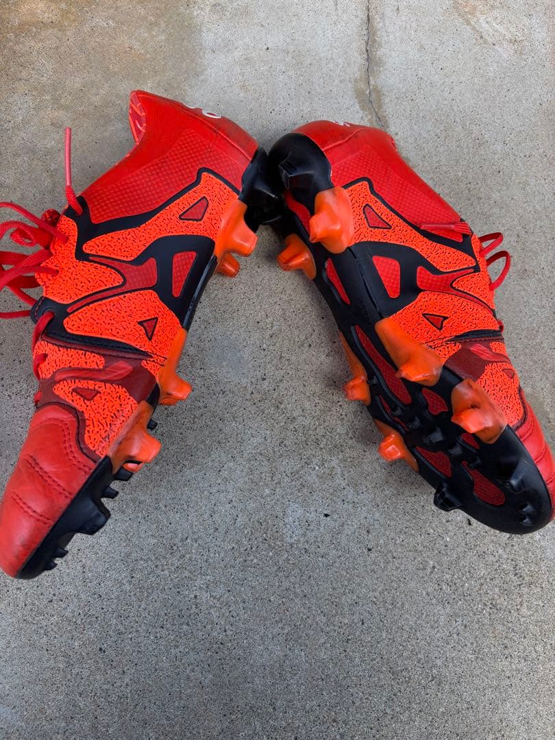 アディダスX 15.1 FG/AG レザー 25.5cm