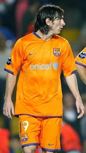 FCバルセロナ長袖ユニフォーム(2006年ビジター用)メッシ選手
