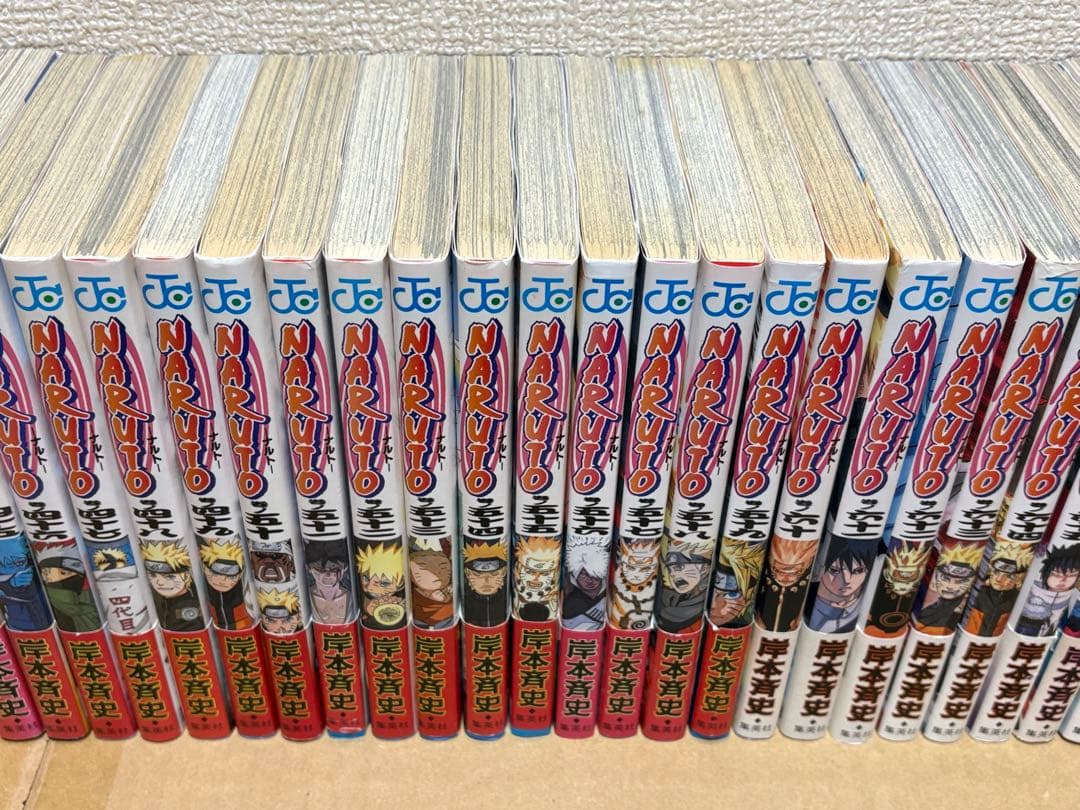 【NRT11p】《全巻初版本》NARUTOナルト全72巻全巻セット+外伝巻セット