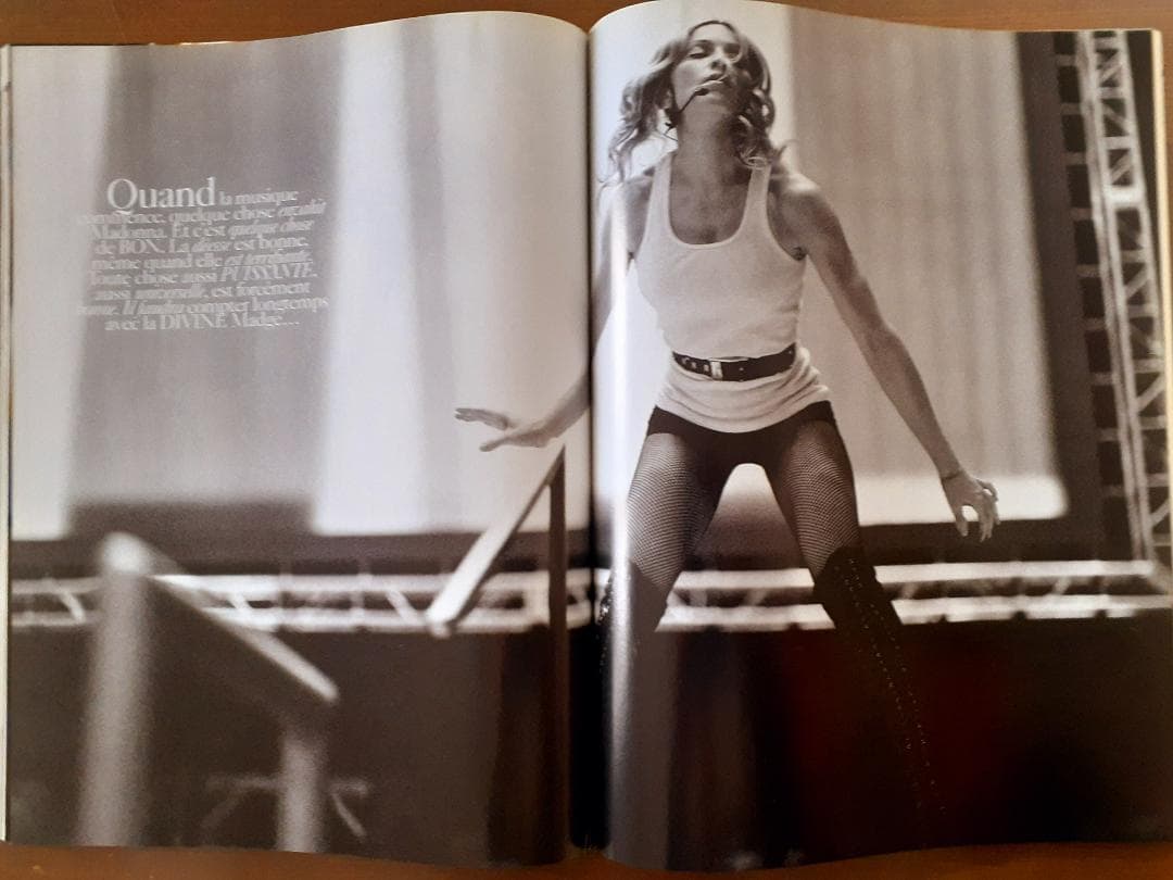 VOGUE Paris 2004年　マドンナ　Madonna 特集号