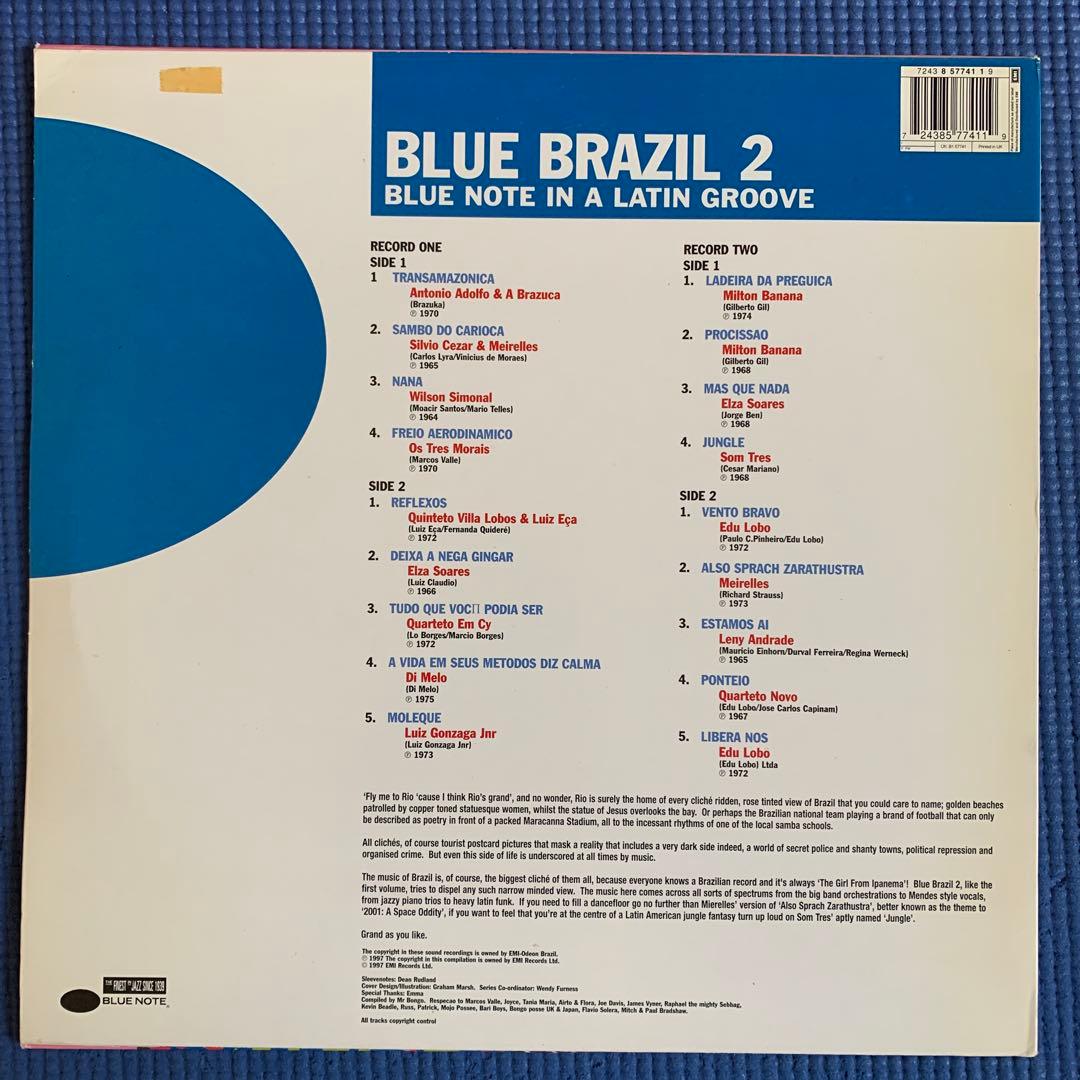 BLUE BRAZIL: BLUE NOTE コンビ2枚組×2setレアグルーヴ