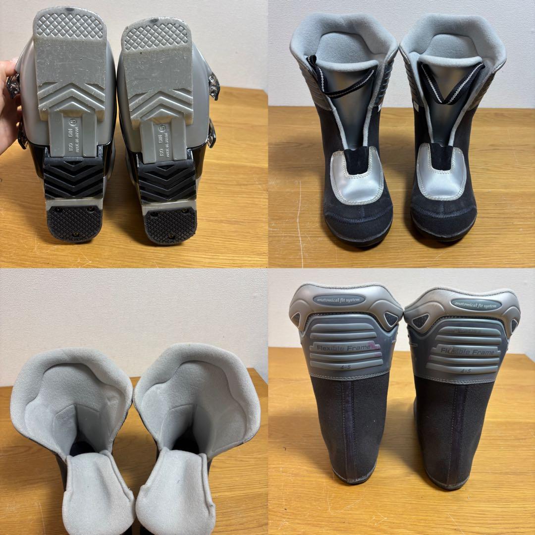 MEGAWAVE 学生・レディース用スキーセット　24-24.5cm 158cm