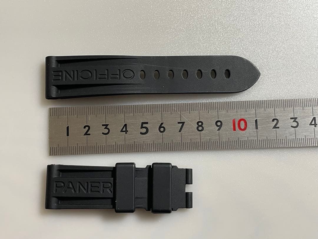 ＊訳あり＊PANERAI パネライ ラバーベルト 22mm/20mm