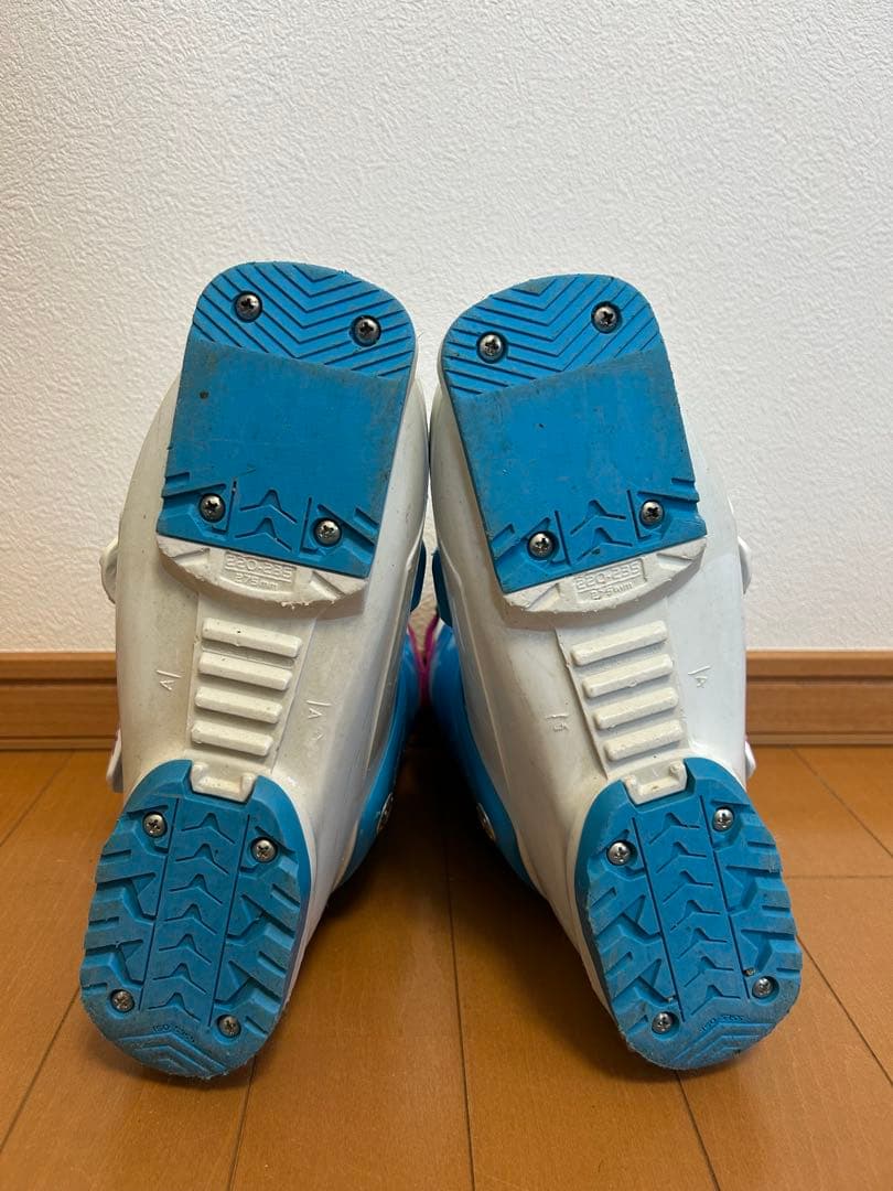 NORDICA 子ども用スキーブーツ ホワイト/ブルー/ピンク