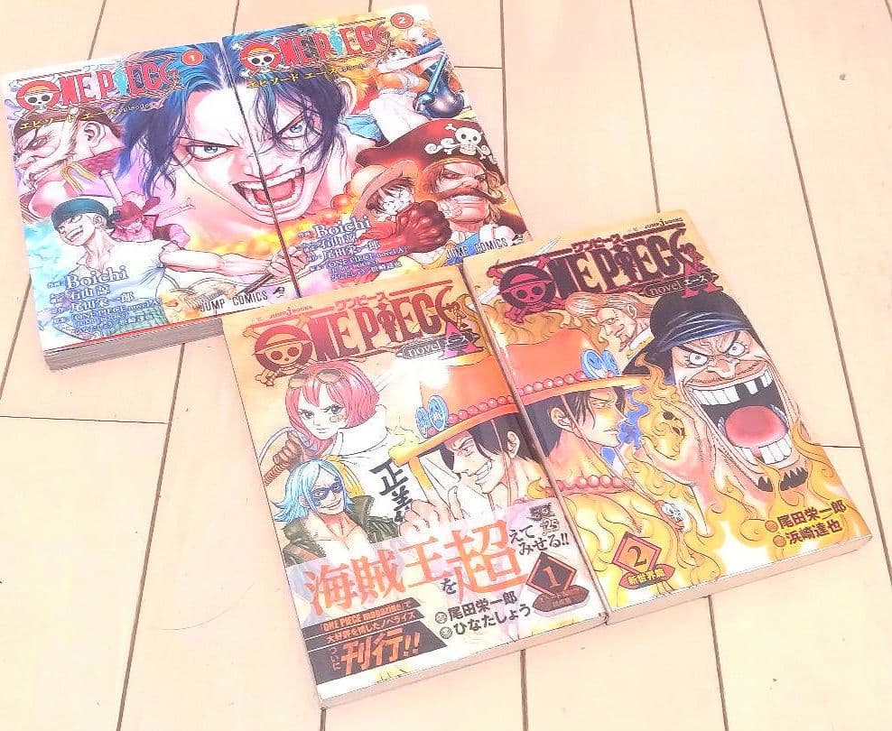 【美品】ONE PIECE ワンピース 1巻〜112巻 全巻セット＋関連本4冊