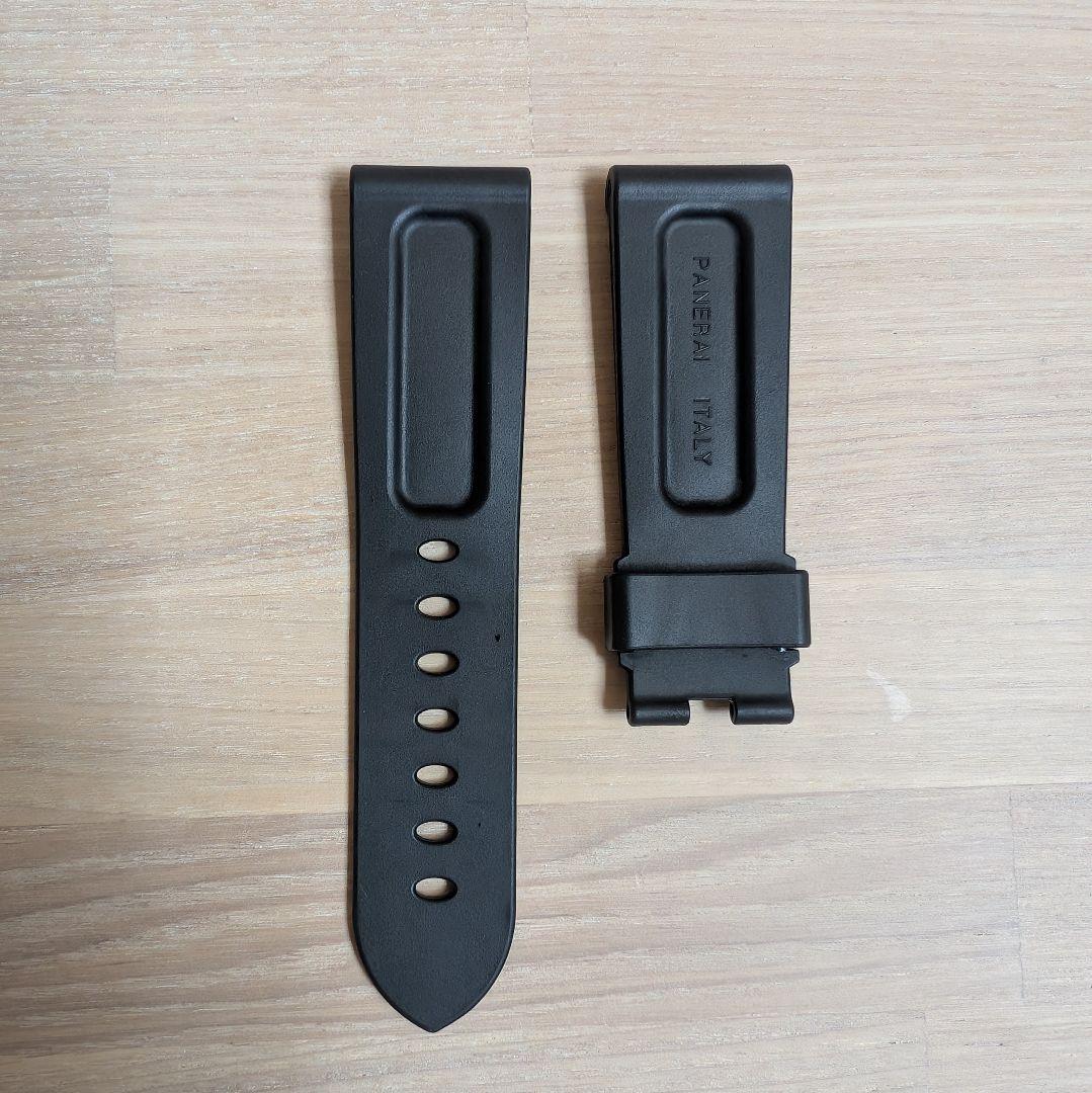 OFFICINE PANERAI パネライ ラバー 純正ベルト ブラック