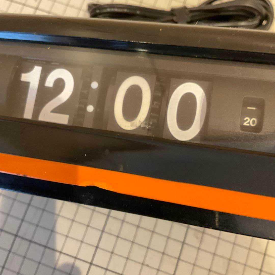 National TG02ナショナル 目覚時計 パタパタ時計 昭和レトロ　日本製