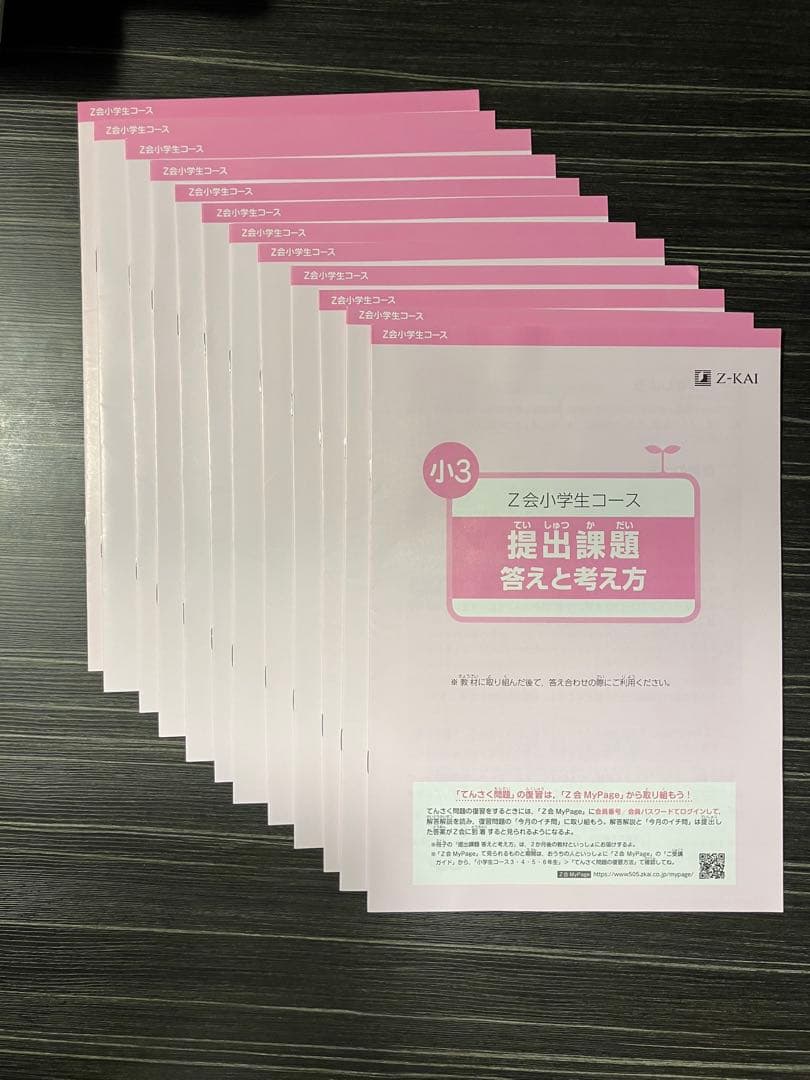 Z会　小3 エブリスタディ（ハイレベル）、思考・表現力