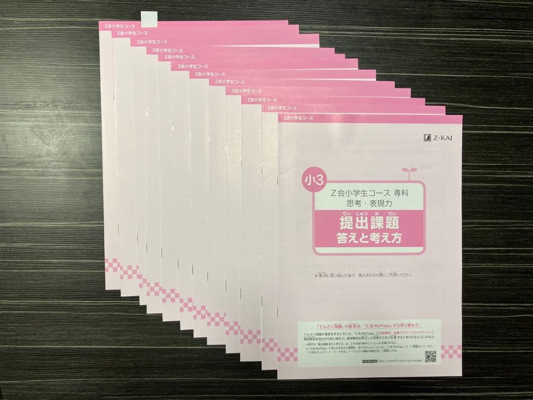 Z会　小3 エブリスタディ（ハイレベル）、思考・表現力