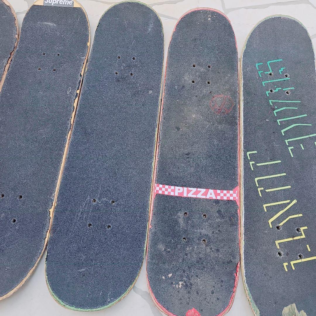 スケボーデッキ　6枚セット　廃デッキ　まとめ売り　中古