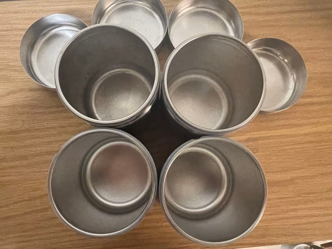 Loopキシリトール　ステンレス空ボトル4個