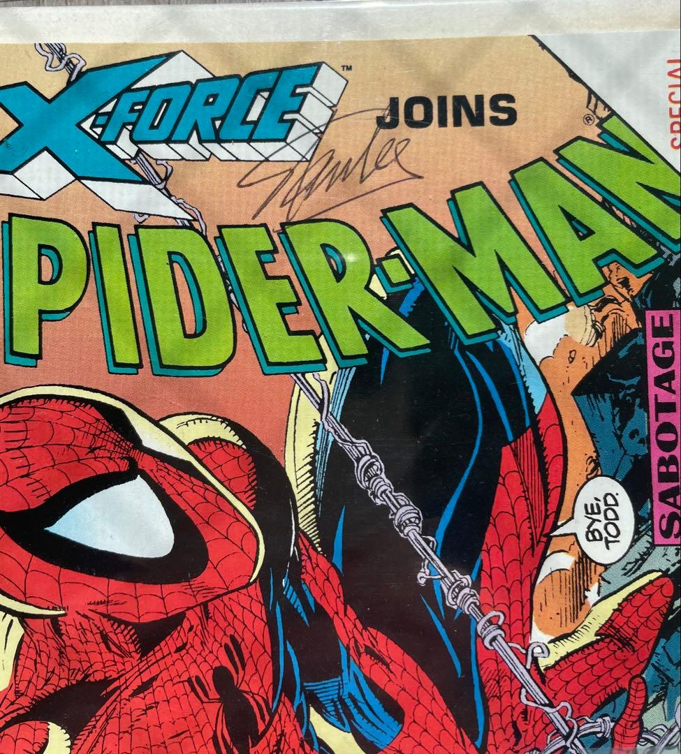 Stan Lee直筆サイン スパイダーマン#16 Spiderman