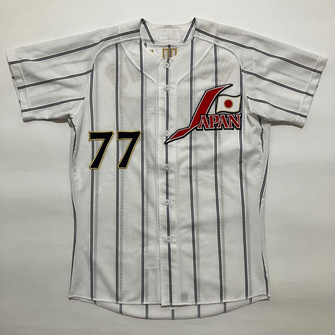 星野監督 侍ジャパン ユニフォーム 北京五輪 刺繍 ミズノ 日本代表 星野仙一