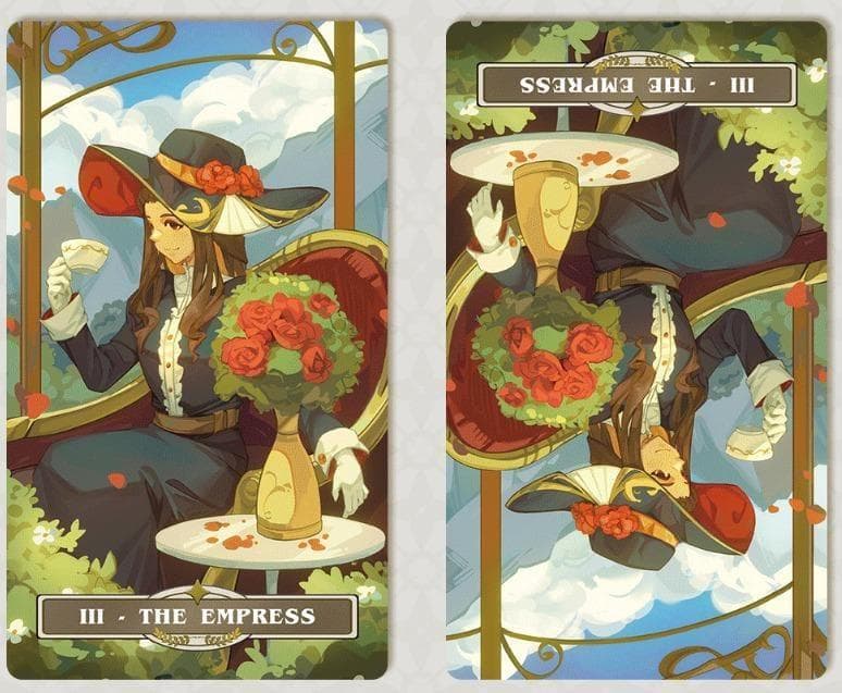 【正規品タロットカード】まるでゲームの世界観✨旅人の歌のタロット／ポータブル版