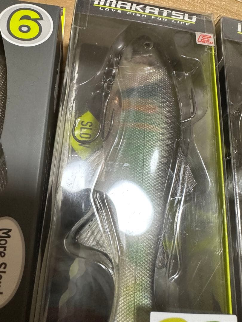 イマカツ　レイジースイマー　6インチ　　3個