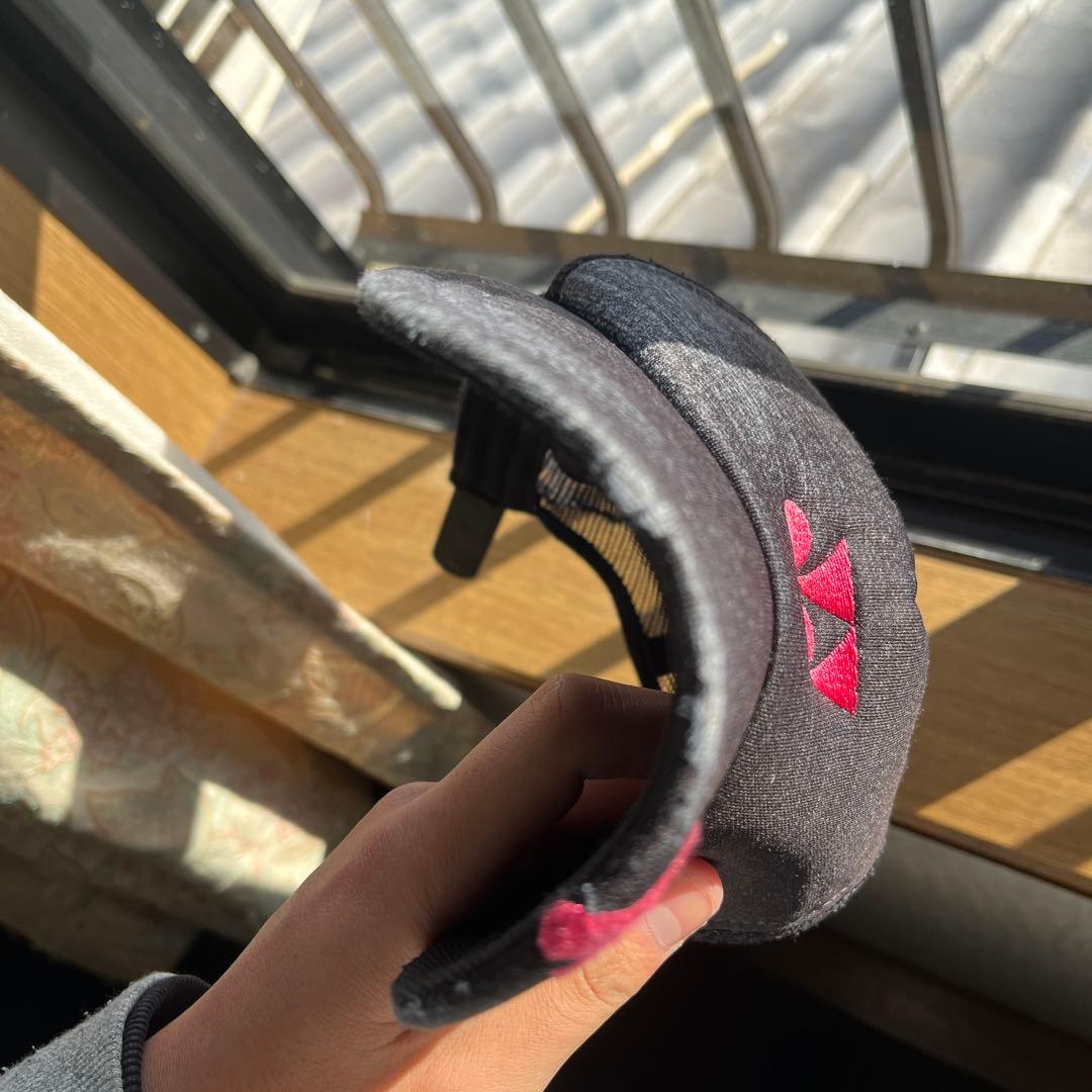 限定YONEX デニム ブラックピンク キャップ ALL JAPANインターハイ