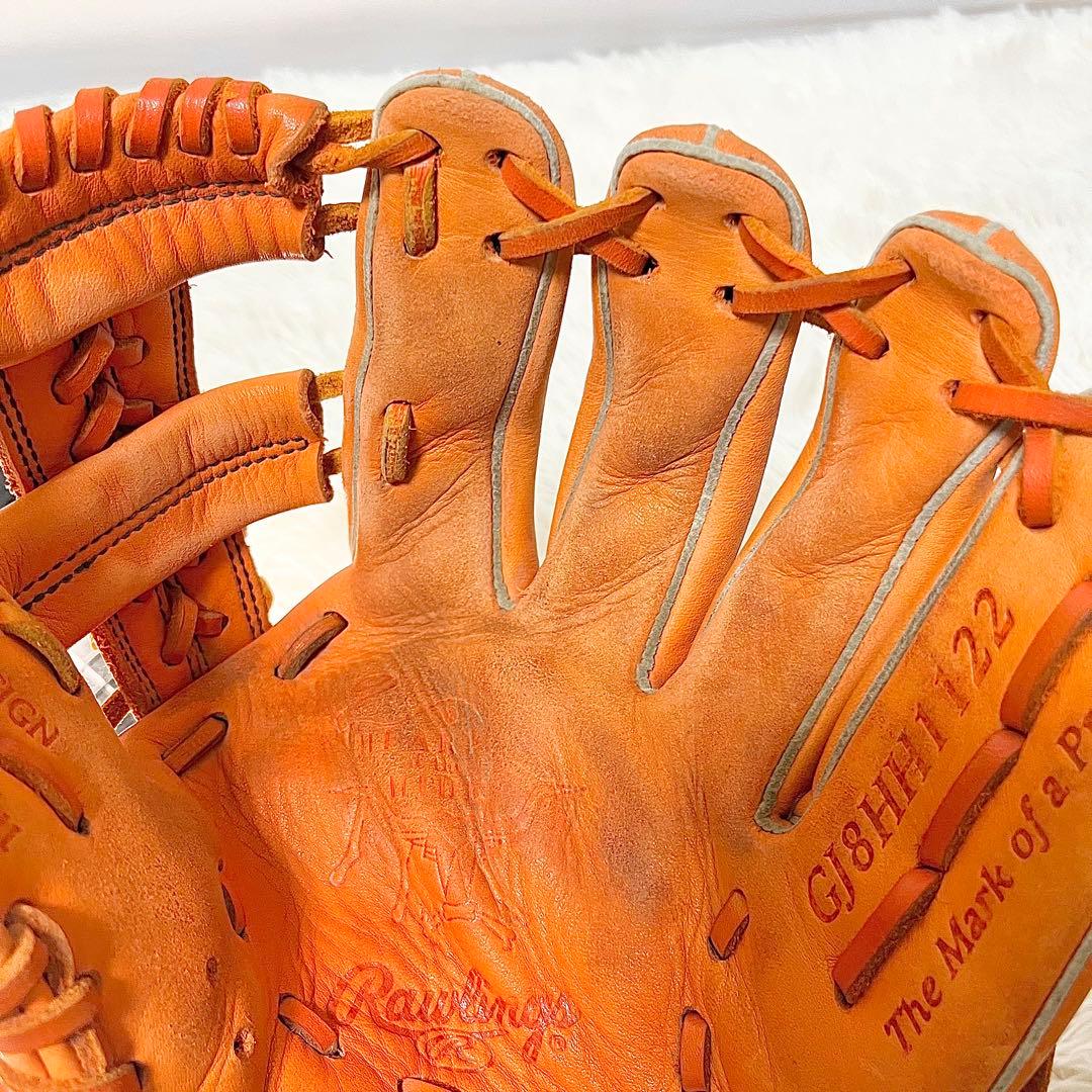 【良品】ローリングス 少年軟式 グローブ HOH GJ8HH1122