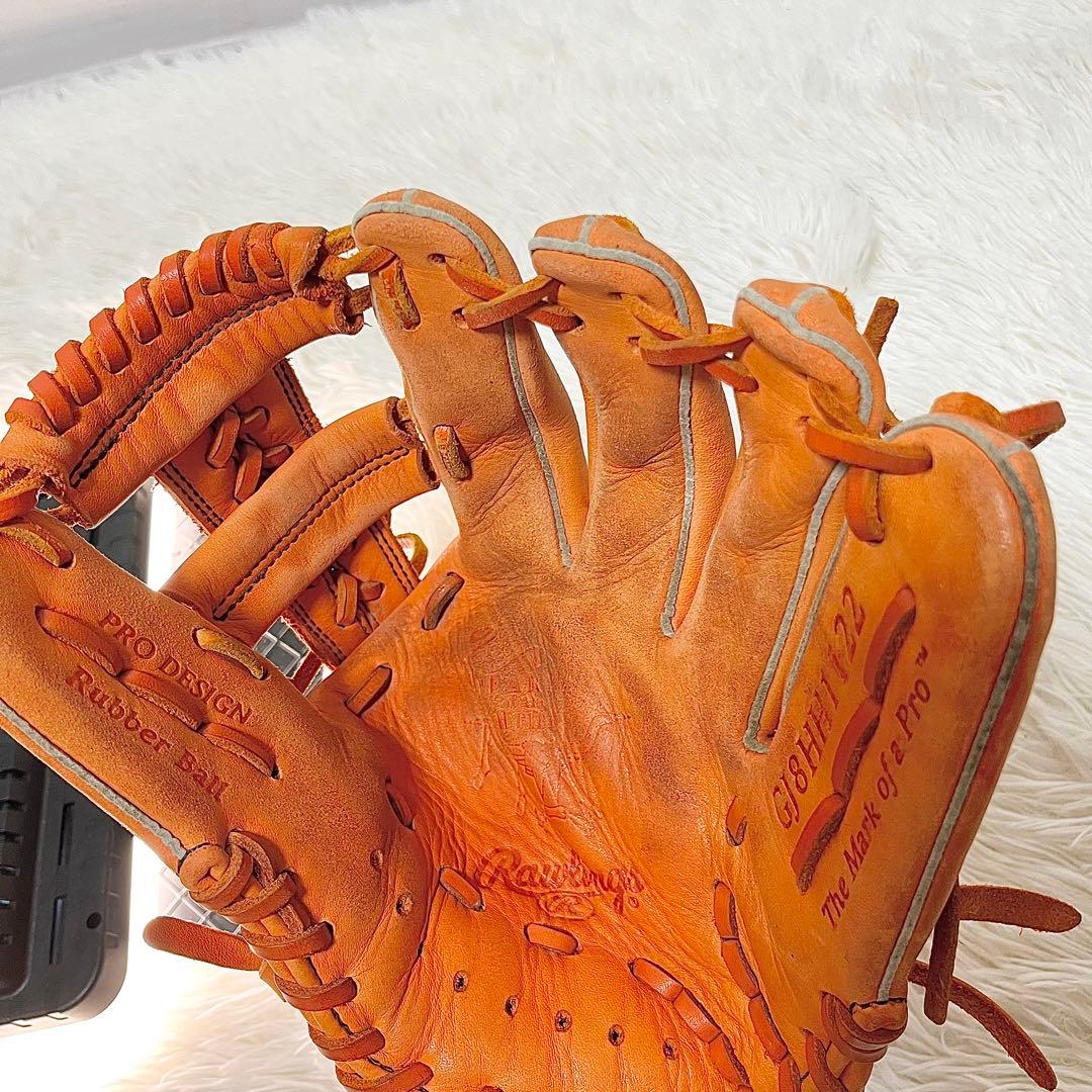 【良品】ローリングス 少年軟式 グローブ HOH GJ8HH1122