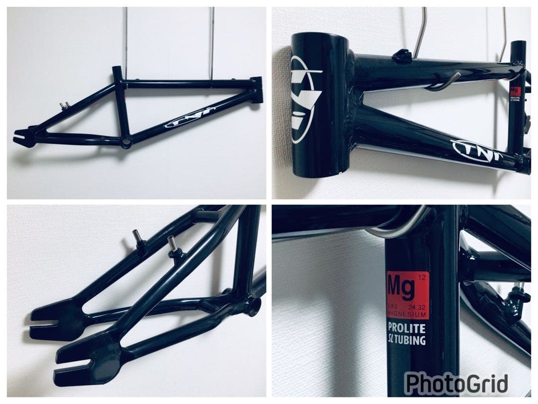 TNi 超軽金属素材マグネシウム BMX ストリート フレームセット 新品