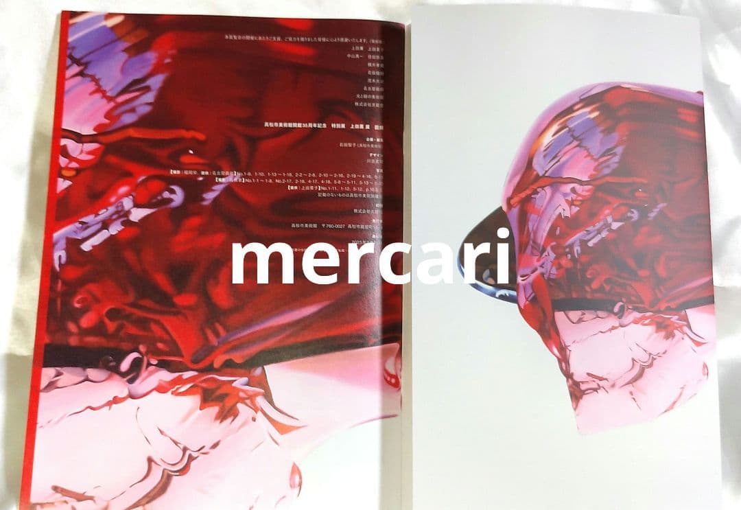 上田薫 図録 パンフレット ポストカード ハガキ スーパーリアリズム絵画