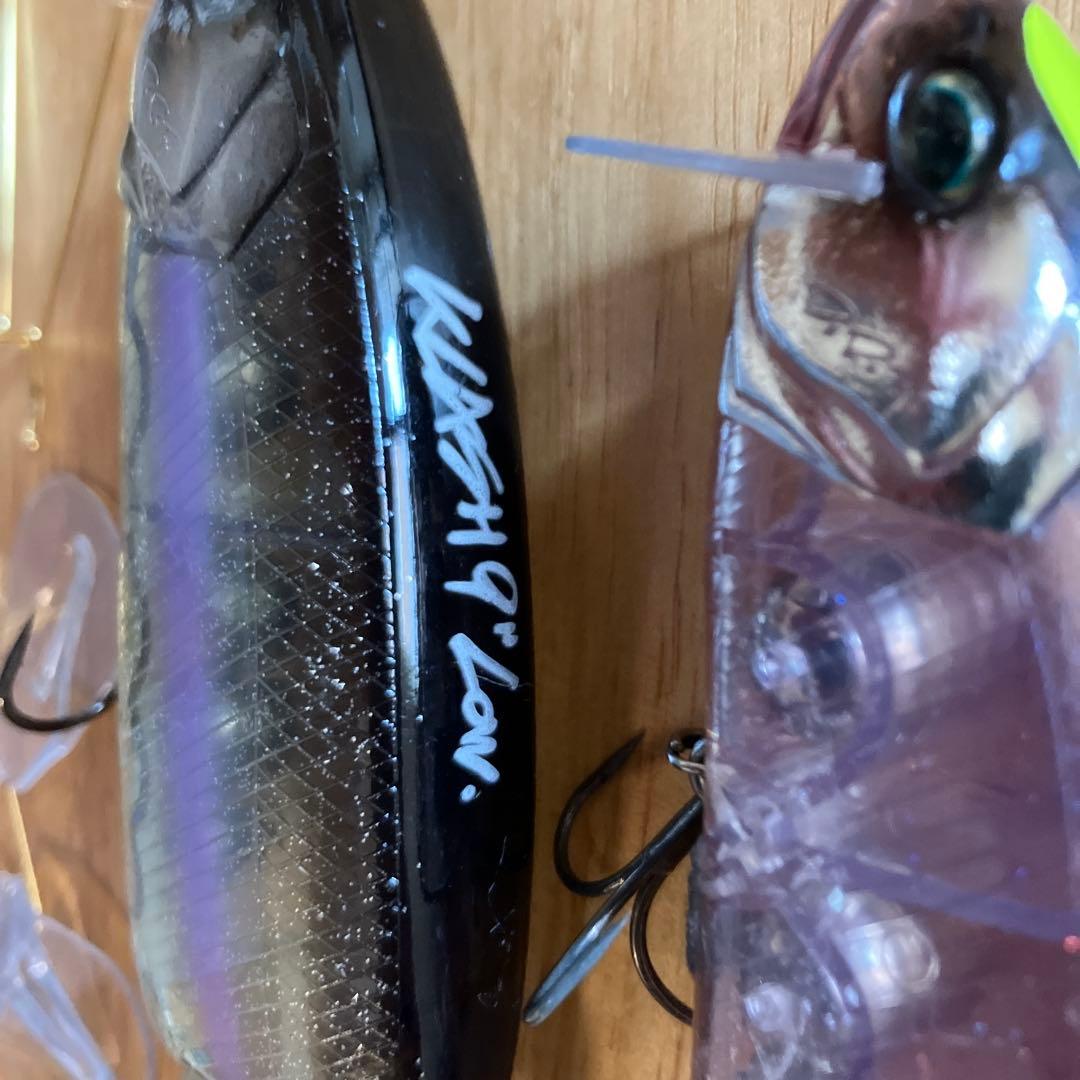 ビッグベイトルアー 交換用テール付き　DRT リップ　テール　ガード