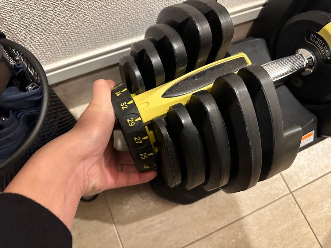 可変式ダンベル ダンベル 可変式 40kg 2個 セット 20kg 10kg