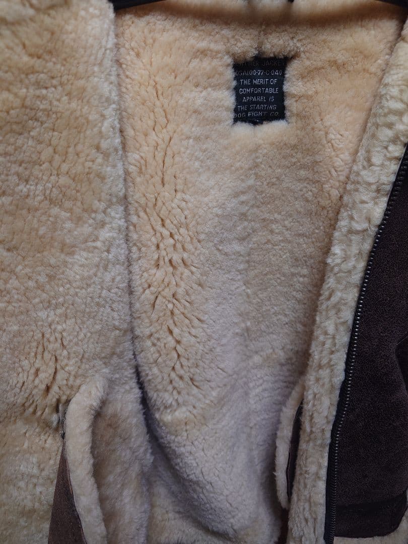 上野商会 DOG FIGHT ヴィンテージ ムートンジャケット 肉厚
