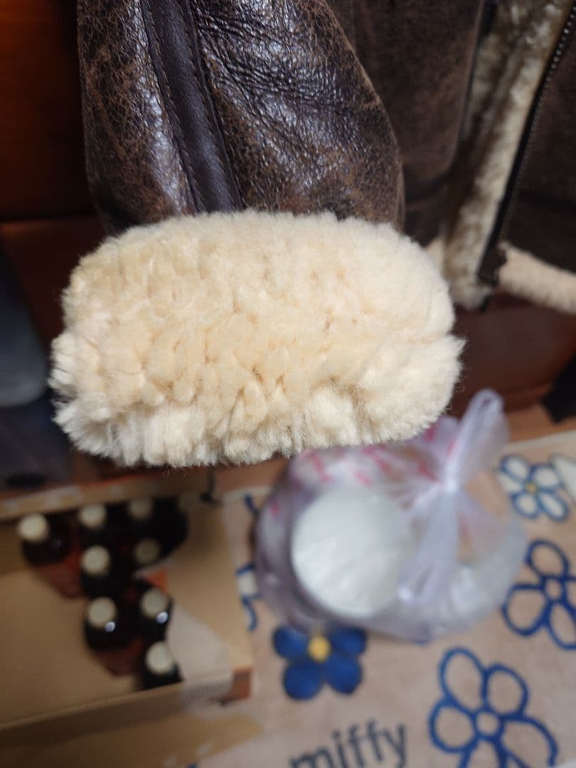 上野商会 DOG FIGHT ヴィンテージ ムートンジャケット 肉厚