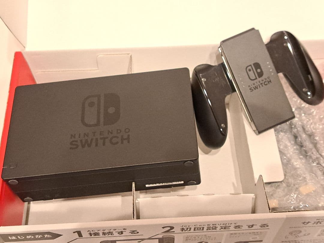 【美品】Nintendo Switch　バッテリー強化版モデル　新パッケージ版