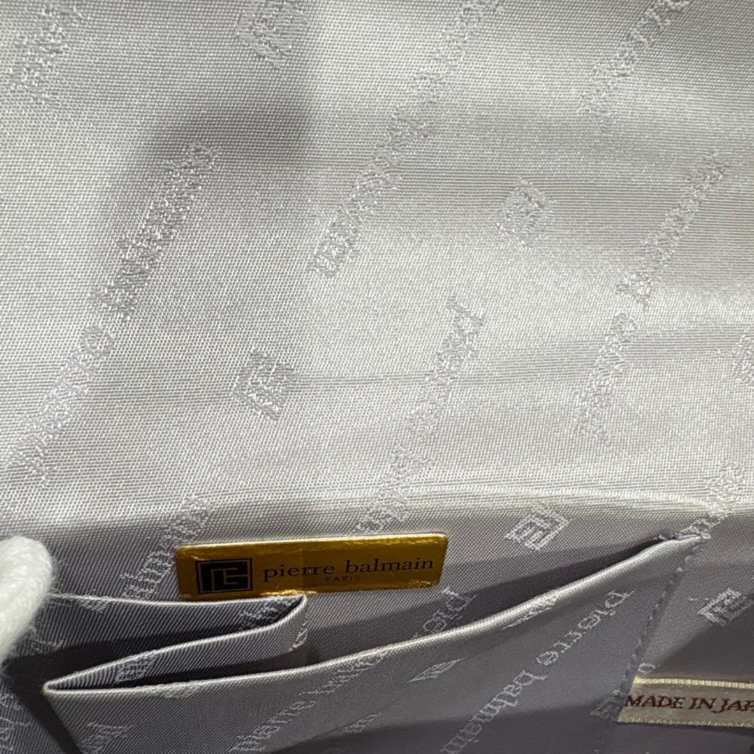 Pierre balmain 2wayパーティパック　シルバー
