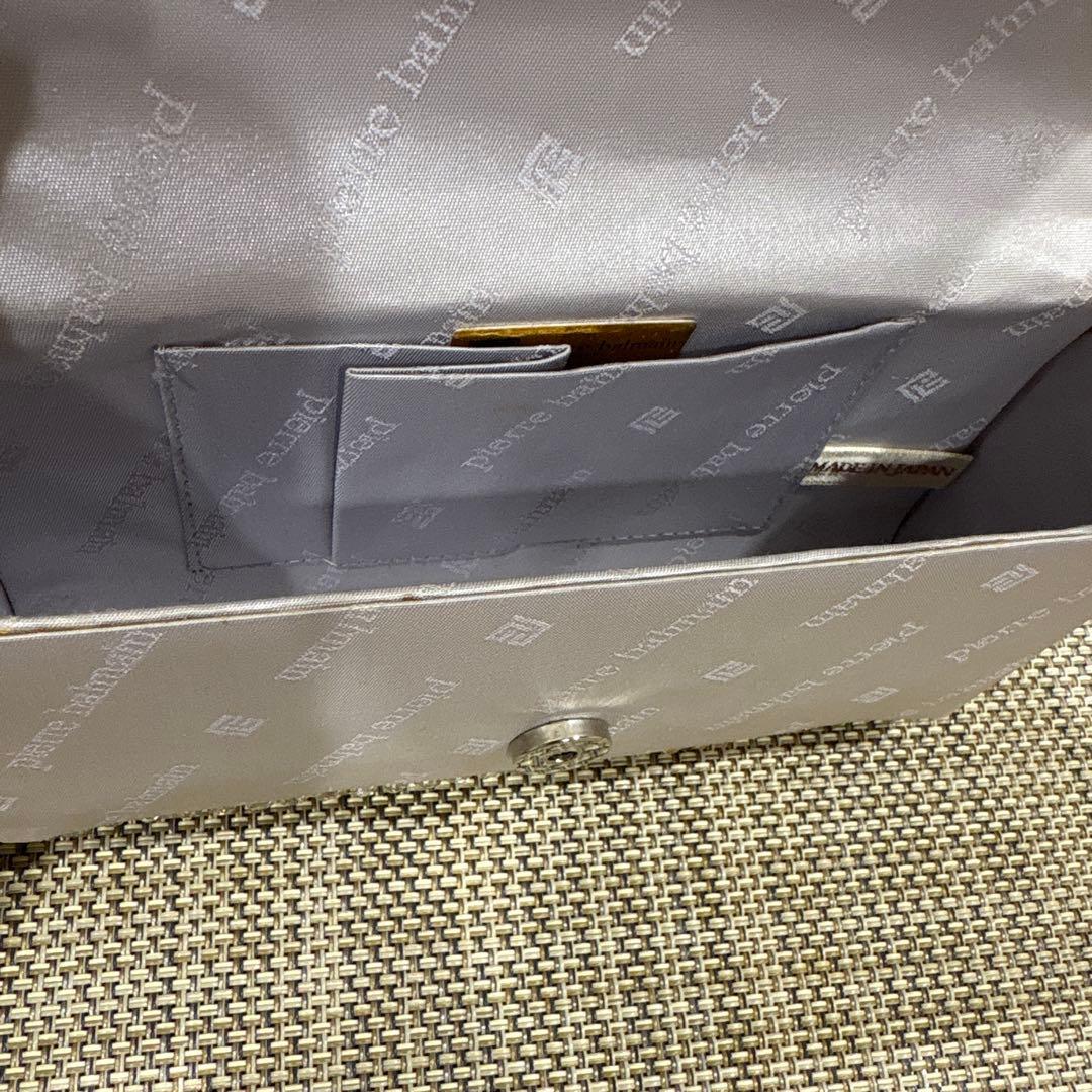 Pierre balmain 2wayパーティパック　シルバー