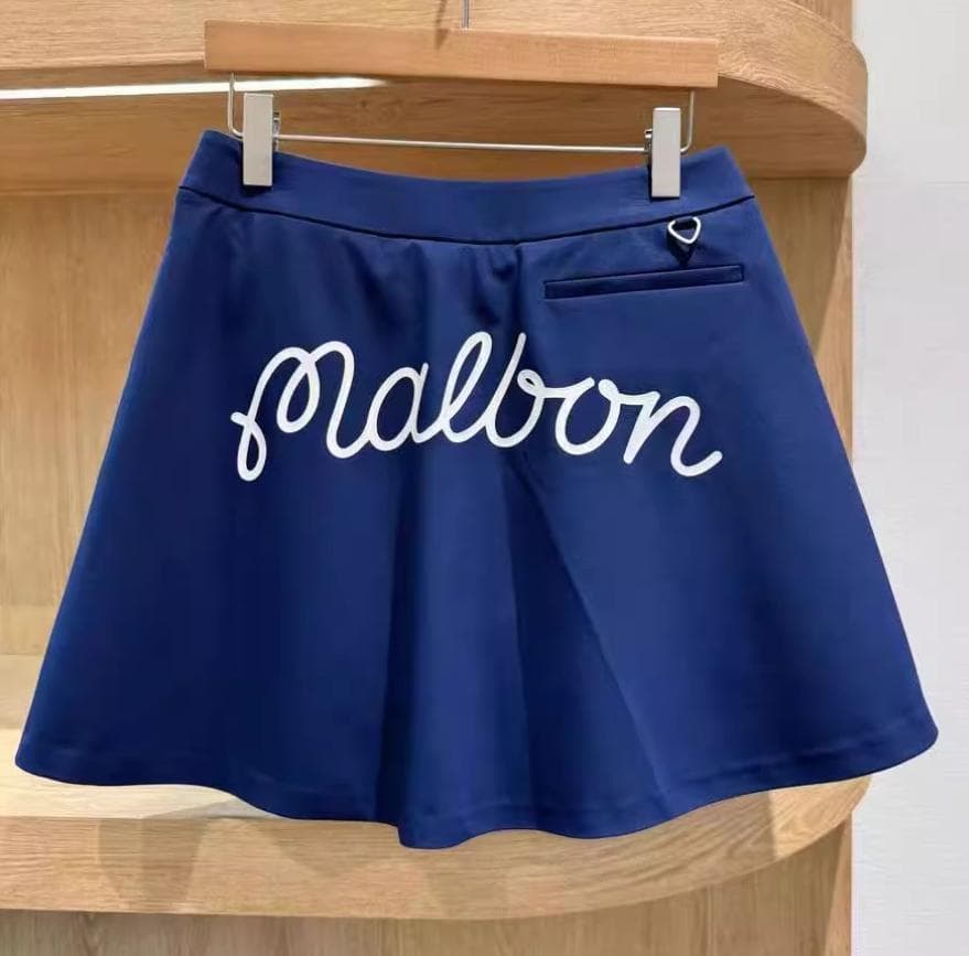 Malbonスカート レディース ゴルフ用 サイドジッパー美シルエット人気モデル