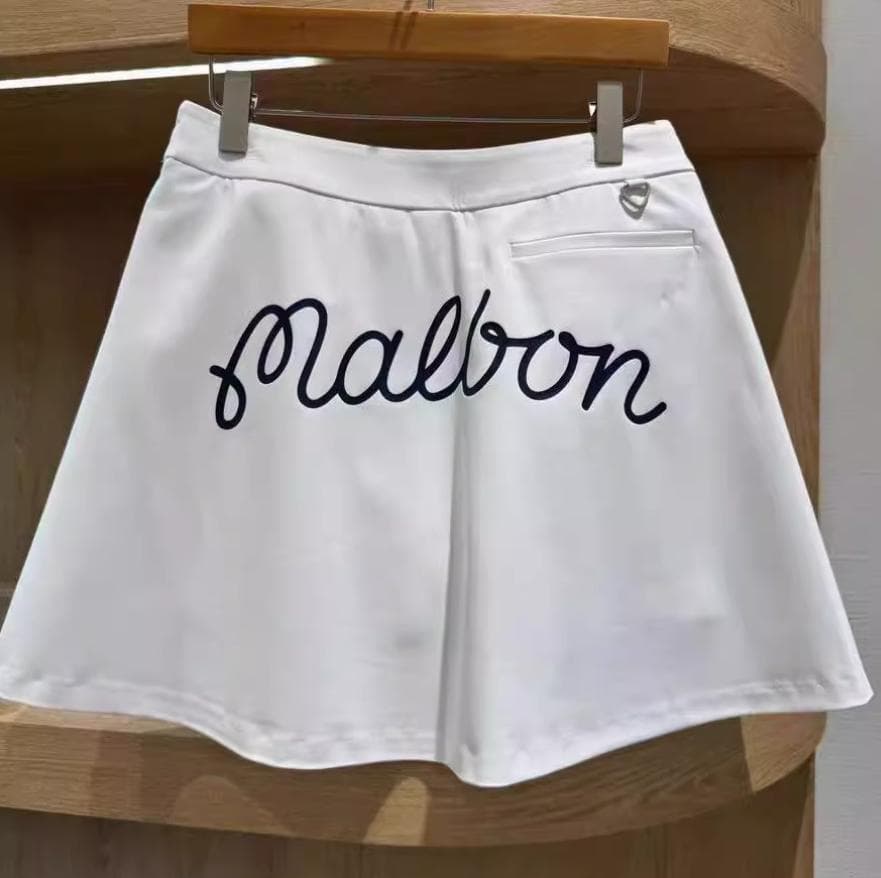 Malbonスカート レディース ゴルフ用 サイドジッパー美シルエット人気モデル