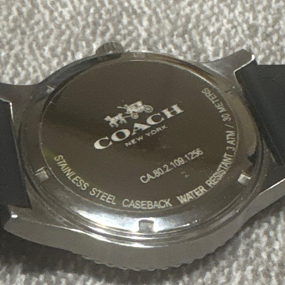 「お値下げ」COACH コーチ リヴィントン 腕時計 シリコンラバー