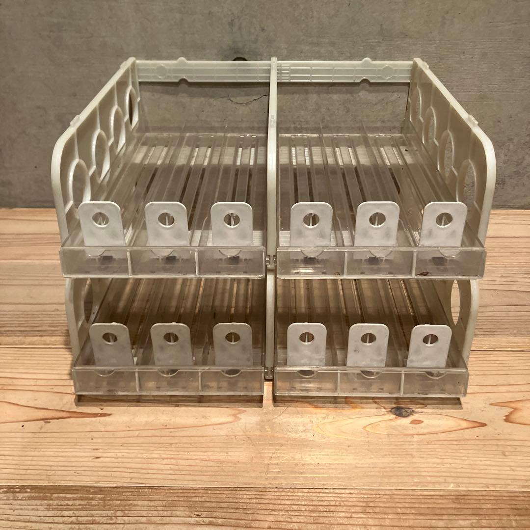 たばこディスプレイケース 2段分 各列15個収納　店舗什器 陳列棚 たばこ屋