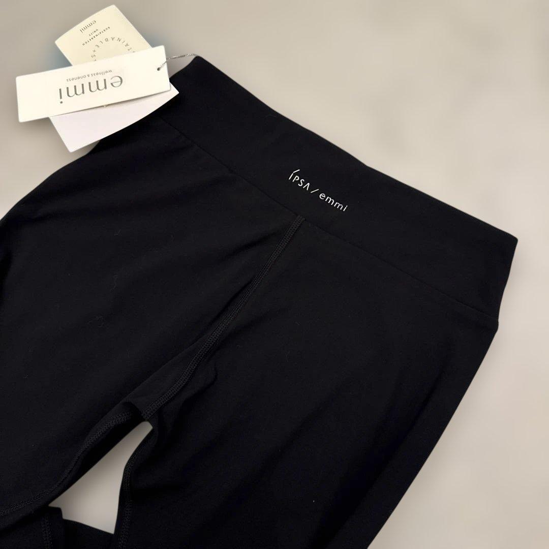 IPSA×emmi サステナレッチユニティーレギンス ヨガ ブラック 新品未使用