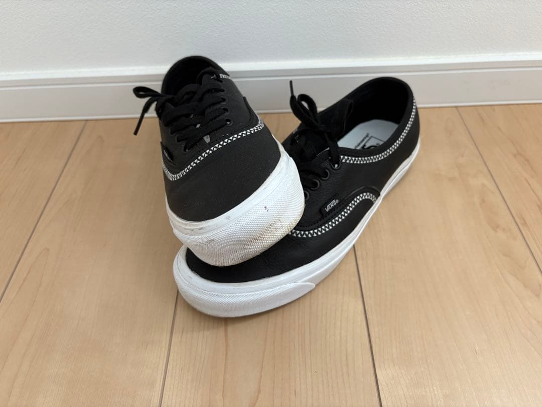 ホワイトマウンテニアリング×Vans ブラック スニーカー