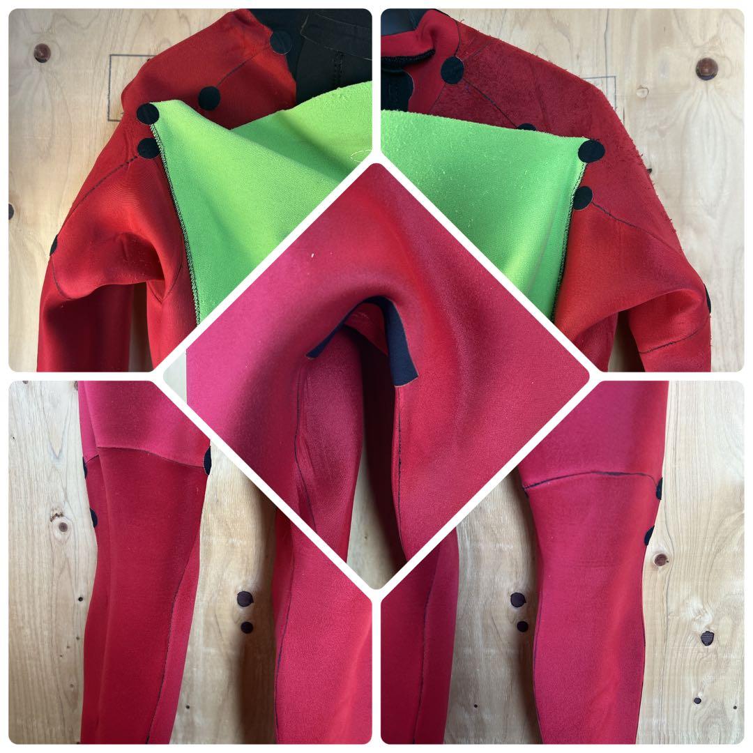 クイックシルバー　メンズウエットスーツ　ジャーフル　バックジップ　L