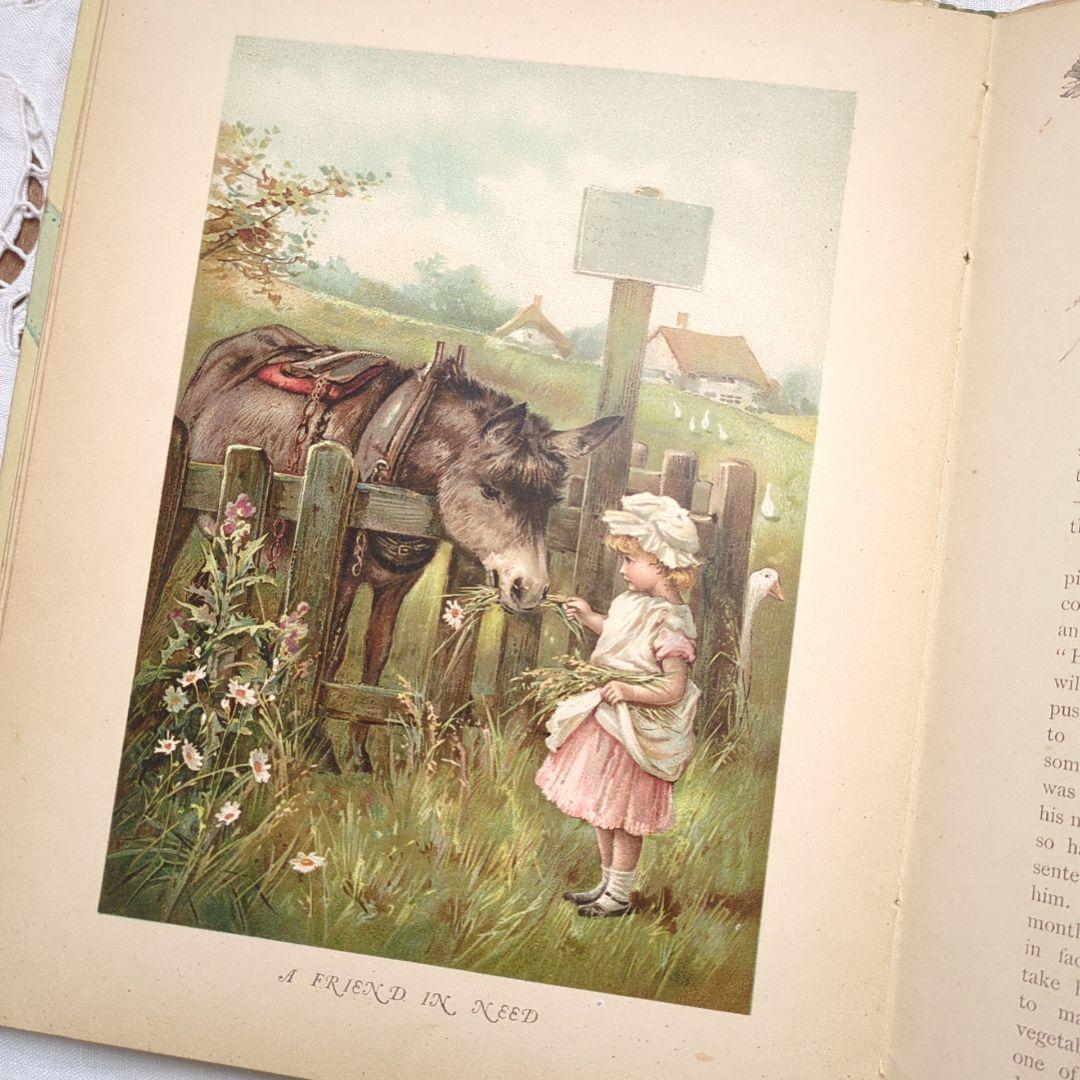 超稀少1892アーネストニスター絵本 初版本 洋書古書 児童書 ヴィクトリアン